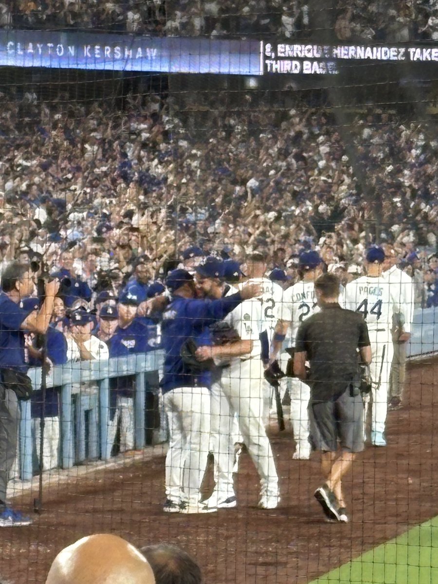 DouglasEmhoff's tweet image. What a week in LA — spoke to my fellow @csunorthridge alums and got to see @Dodgers @ClaytonKersh22 notch his 3000th K (comeback win too). My hometown is united, resilient and standing strong no matter what comes our way.