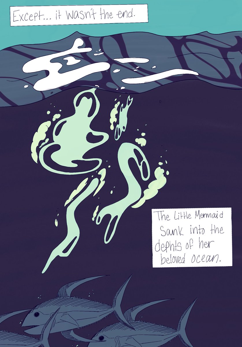 CreationsMaity's tweet photo. Siren’s Birth, Pt 1.

This is my very late submission for #mermay but I am proud of it! A 14 page comic I completed start to finish…and remembered my love for graphic story telling in the process! https://t.co/5EDbJTHvFF
