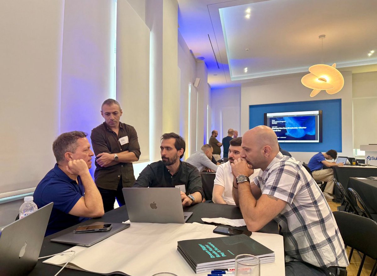 Kostas Kryptos (@kostascrypto) on Twitter photo The first-ever Visa Innovation Program Europe (VIPE) AI Hackathon took place at <a href="/SuiHubEU/">SuiHub Europe</a> for a full-day, hands-on sprint.
Their mission? To transform promising AI ideas into practical use cases and prototypes they can bring back to their companies. The first-ever Visa Innovation Program Europe (VIPE) AI Hackathon took place at <a href="/SuiHubEU/">SuiHub Europe</a> for a full-day, hands-on sprint.
Their mission? To transform promising AI ideas into practical use cases and prototypes they can bring back to their companies.