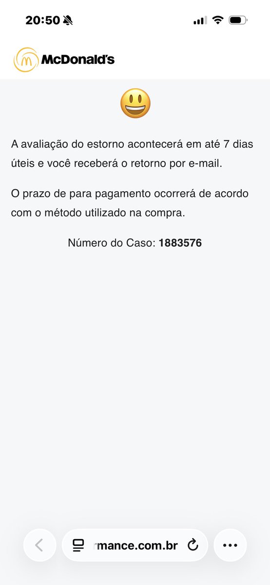 milaxmq's tweet photo. Depois de um dia cansativo, você só quer sentar e comer um @McDonalds_BR e o entregador entrega o pedido errado…

Pior de tudo, é abrir uma reclamação e ter que esperar 7 dias pra resolução. Eu quero comer agora, e o meu dinheiro?????? 

Eu tô chorando, obrigada McDonald’s https://t.co/EUlkvd7hOK