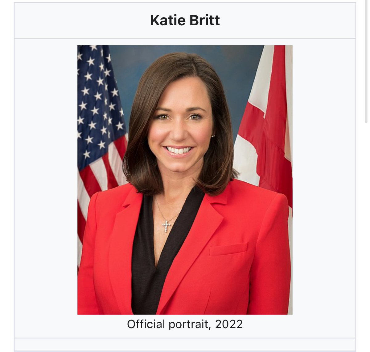 IAmScreenshot's tweet photo. KATIE BRITT, Voted YES to the big ugly bill representing Alabama. Vote her OUT during midterms. If you are not registered to vote, NOW IS THE TIME TO REGISTER. https://t.co/LGP5hrH6FZ