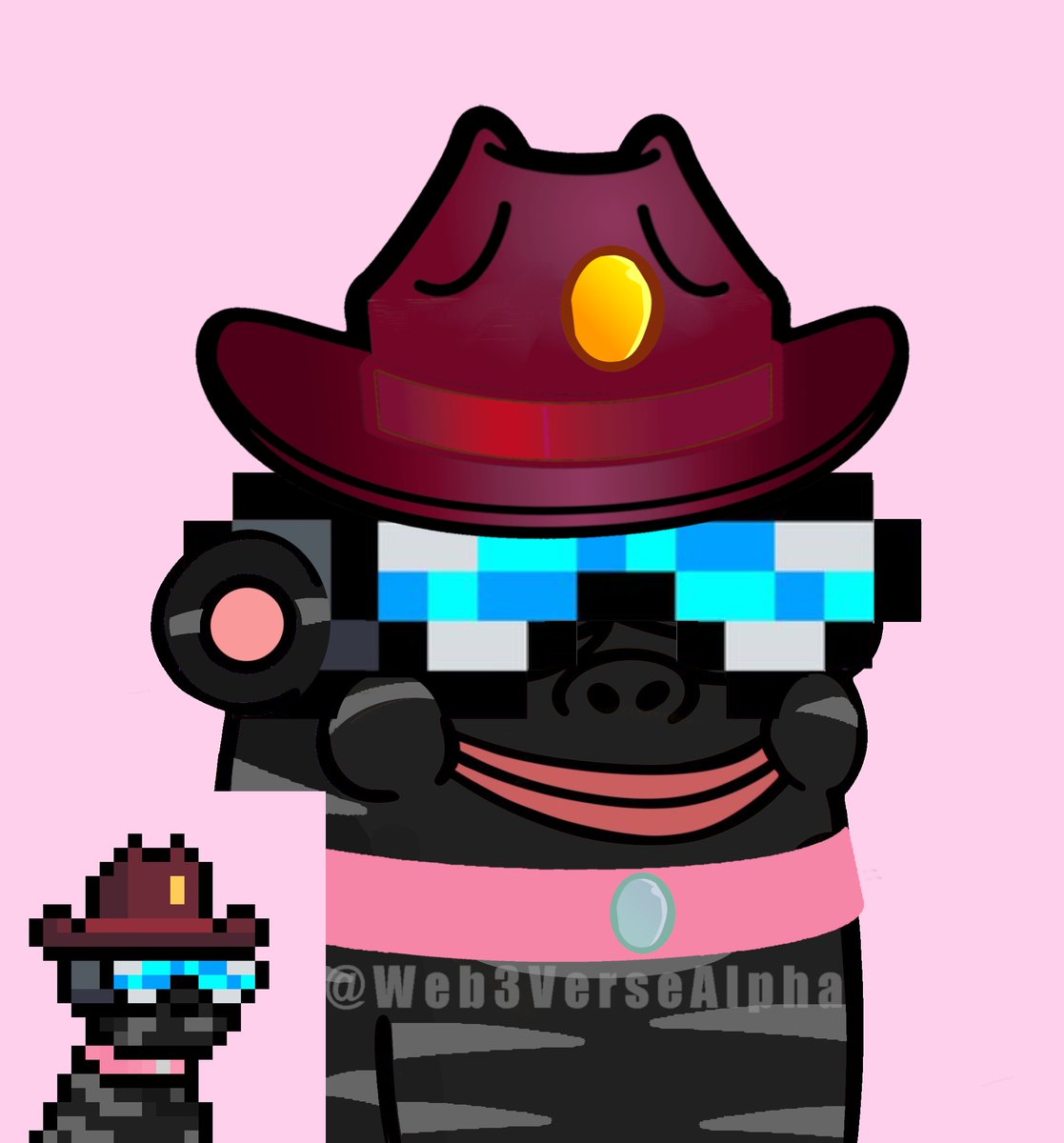 #ThrowbackThursday

Some of the custom <a href="/monkeypoxsol/">POX</a> profile picture art I created for the <a href="/doginaldogsx/">Doginal Dogs</a> 

🧵