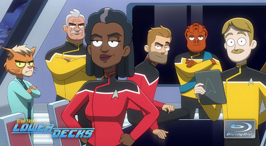 NEW GALLERY! #StarTrek #LowerDecks Season 5 Blu-ray Screencaps — "Upper Decks"

The USS Cerritos' valiant senior officers share the spotlight in this episode that leaves our lowly lieutenants behind.

See more: lowerdecks.trekcore.com/gallery/thumbn…