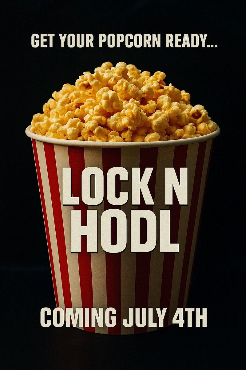 GetJailStool's tweet photo. πΏ Get your popcorn readyβ¦
LOCK N HODL drops this July 4th π
Starring: chaos, conviction, and the cult of Dave πͺπ₯
You won't want to miss the fireworks.
#Jailstool #LocknHodl #InDaveWeTrust #PopcornSeason #CryptoFireworks #July4thDrop https://t.co/Qctak1Hp7W