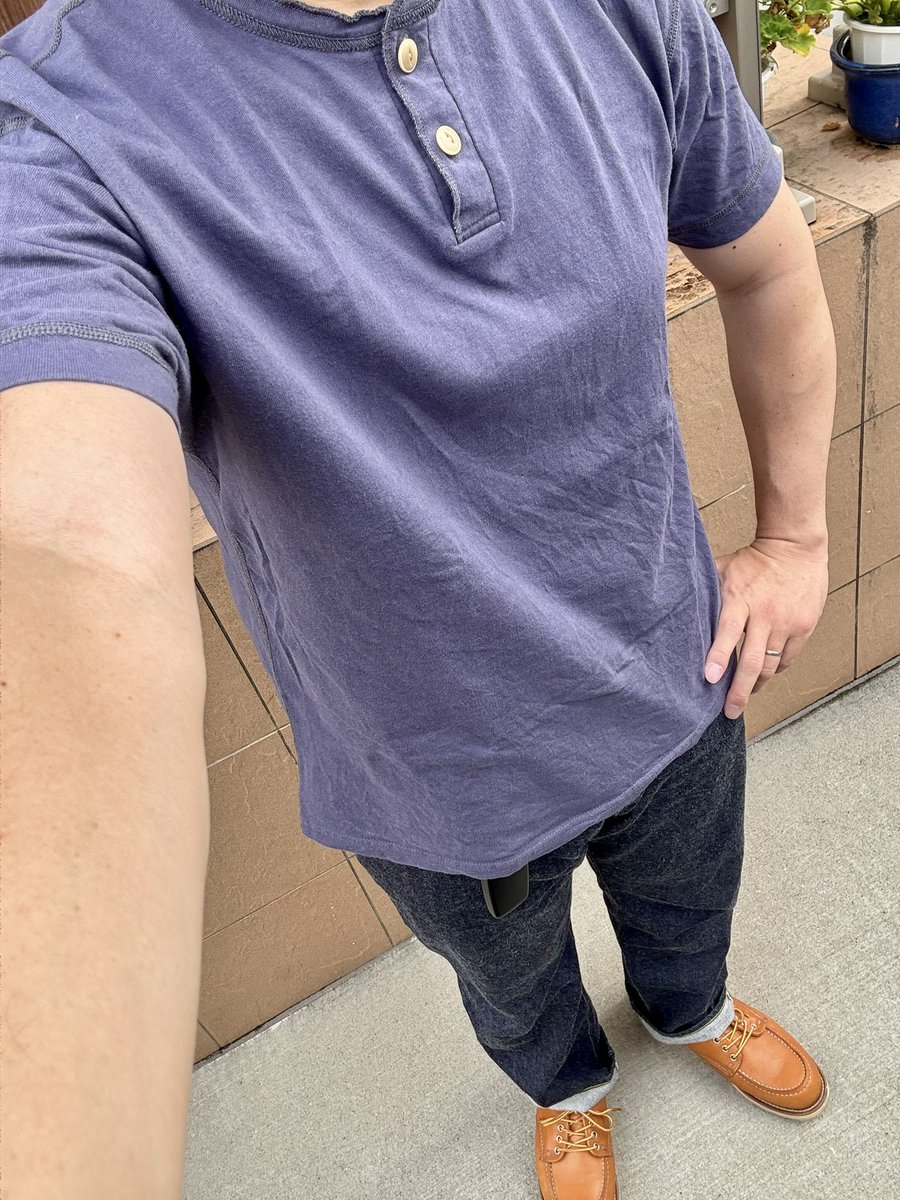 toshi8211_tw's tweet photo. 今日は代休です。
オックスフォードが大活躍!
👕 #TwoMoon
👖 #RESOLUTE #RESOLUTE714 #大戦モデル
🥾 #redwing #IrishSetter #9895 #Oxford https://t.co/4bOKH2bpSL
