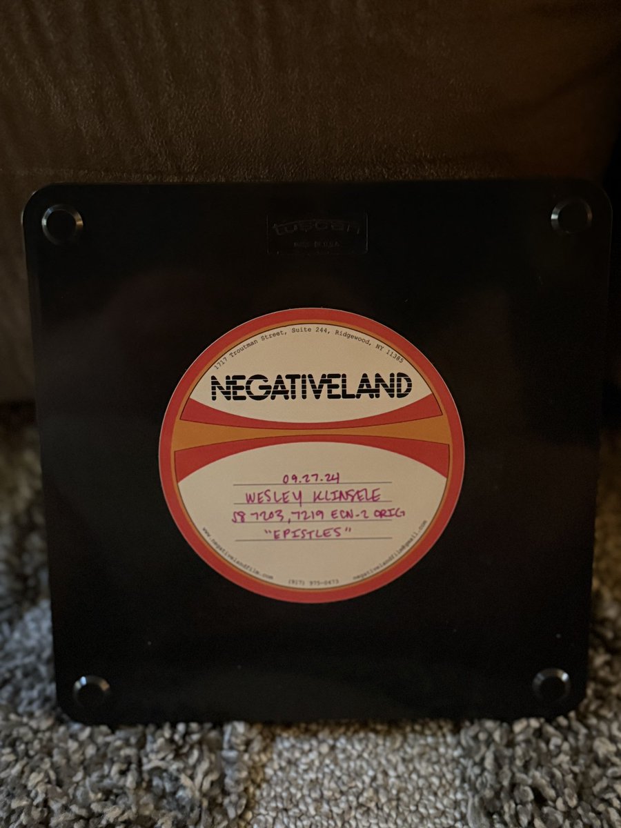 mannmiami's tweet image. i think it’s super cool that i can physically hold a film i made
‘Epistles’ is coming soon 📽️