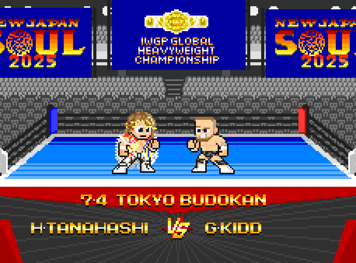 新日本プロレス東京武道館大会。
メインはゲイブ選手と棚橋選手のIWGPグローバル戦。ゲイブ選手か王者で棚橋選手が挑戦者。ライオンマークを背負うため越えなければならない壁がある！ベルトを巻いてG1に進むのはどっち？
#njpw #njsoul #dotswrestler