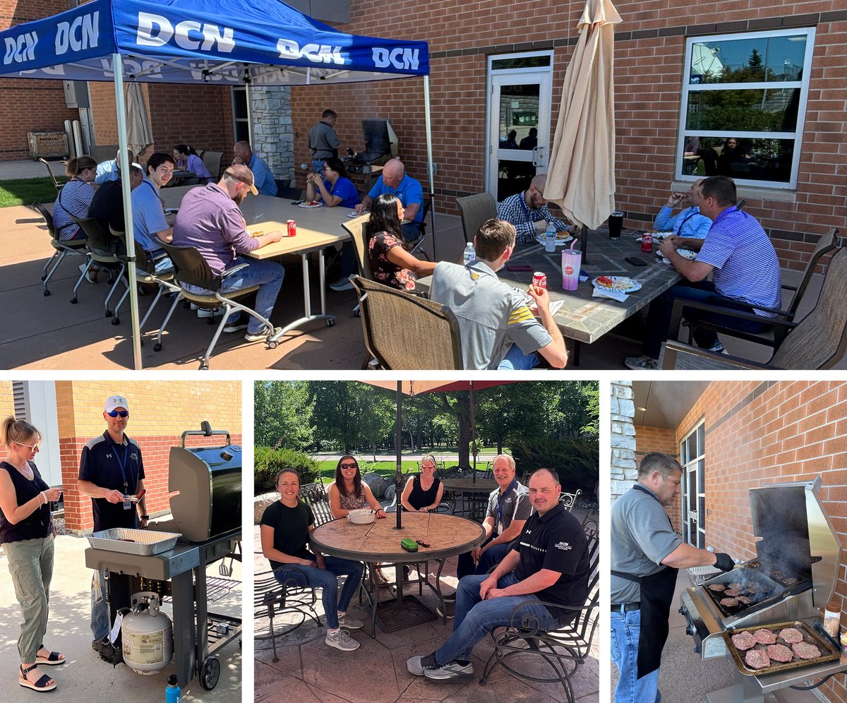 DCN_ND's tweet image. Have you ever wondered if tech people are good cooks? Well, ours are! From burgers to salads to rum cake (and everything in between), we had feasts in Bismarck and Fargo at our July potlucks! Spending time together and soaking up some vitamin D β that's what summers are for.