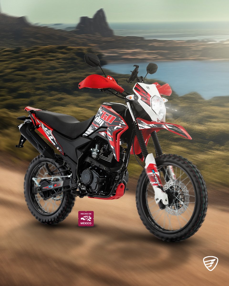 ItalikaOficial's tweet photo. Tu eliges el camino con la #DM150. 😎
Una doble propósito ensamblada en México para dominar cualquier terreno. 🇲🇽🏍️
#ElMotorDeTuVida
#ITK https://t.co/ifSKy31REs