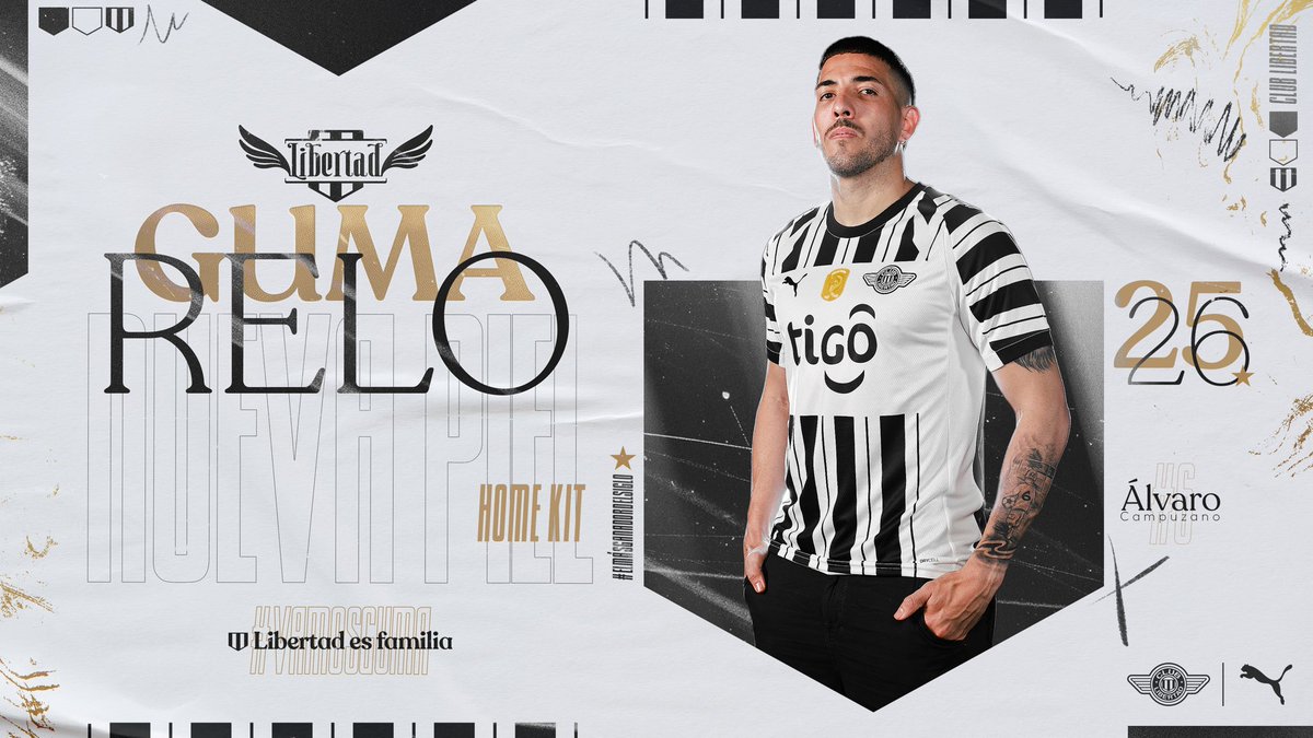¡El Campeón se renueva! 🏆🏁

Home Kit 25/26 para seguir escribiendo nuestra historia. 🤩🔥

📍Encontrala en los Puma Store del shopping Mariscal, San Lorenzo, Del Sol, Pinedo, Paseo La Galería y en el de Ciudad del Este.

#VamosGUMA