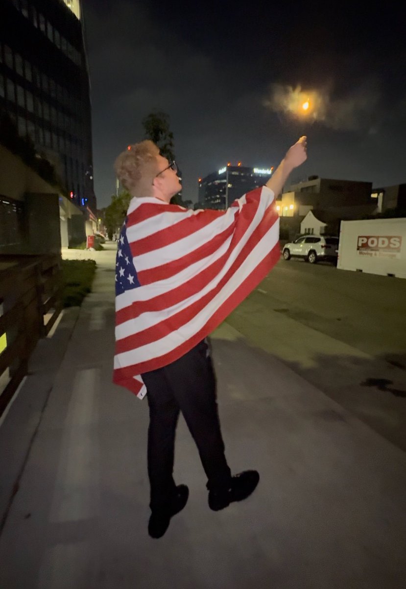 249 Years of Independence 🇺🇸🤌

I came to America 
as an immigrant, 
but today, I stand ready
to give my life 
for this beautiful nation 🇺🇸♥️

This country gave me 
everything - 
freedom, hope, name, 
fame, money, future! 
EVERYTHING 

God bless America 🇺🇸 

#July4th