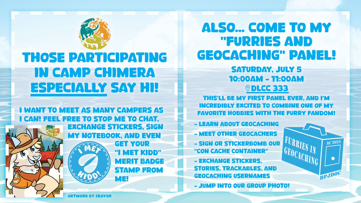 Kidd the Goat 🔜 ANTHROCON! tweet media