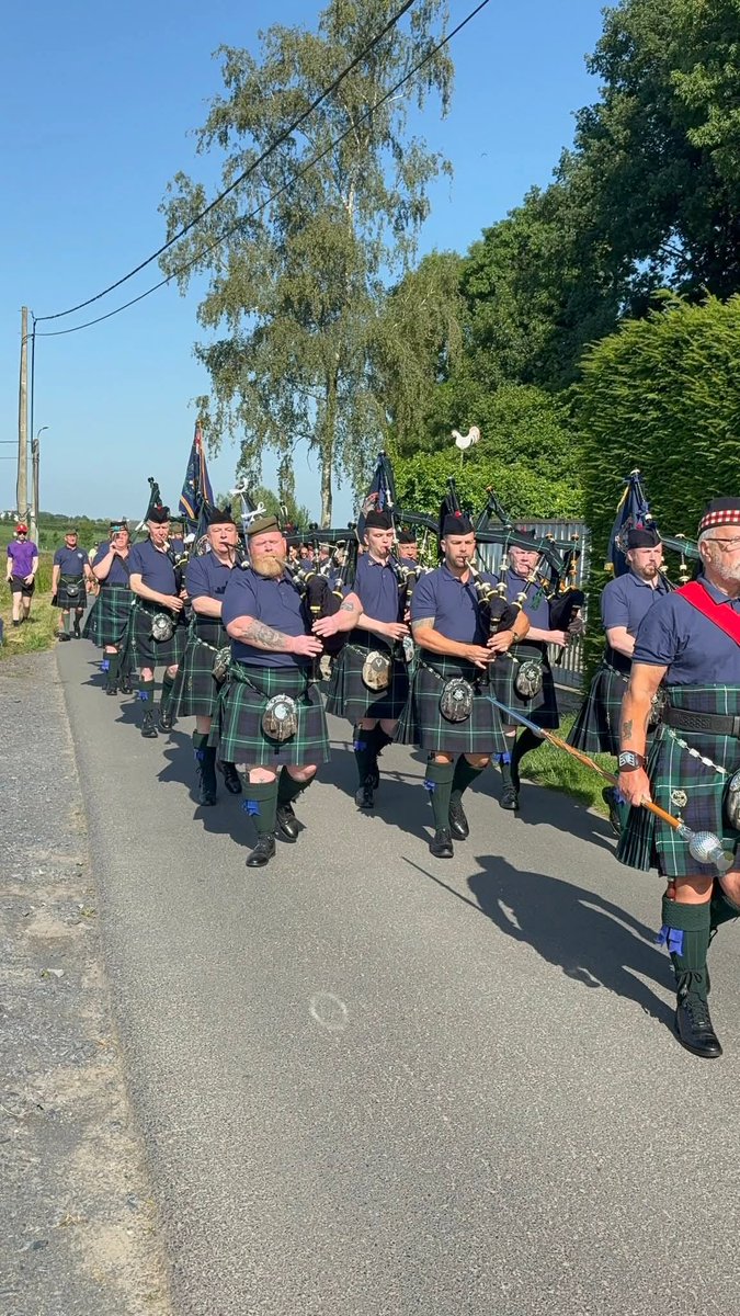 jocklad1977's tweet photo. June a busy month indeed. We travelled to Belgium to commemorate the 110th anniversary of the Battle of Hooge. And had the honour of playing at the Menin Gate ceremony. https://t.co/5QtZ0MaCTY