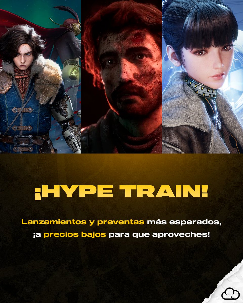 ¡Asegura los grandes lanzamientos del año con un descuentazo! 💸

¡ Clair Obscur: Expedition 33, ELDEN RING NIGHTREIGN, Wuchang: Fallen Feathers y más! 😍

🔗 Accede a: ow.ly/hWXy50WkOTV