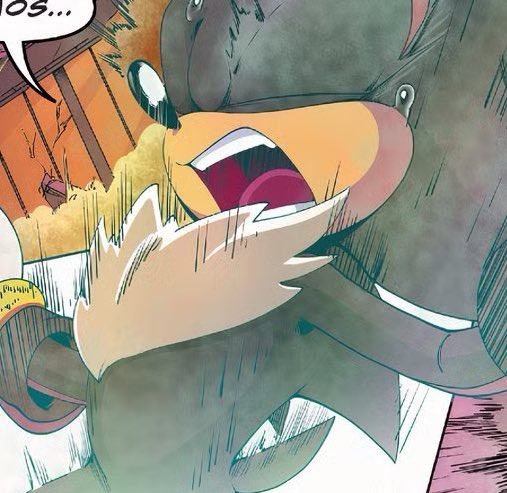 valentinecooki's tweet image. Shadow’s chest fluff and fangs in the Eggperial City story for IDW is just PERFECT like omg he’s gorgeous 💕💕💕💕💕💕💕 LOOK AT HOW FLUFFY IT IS AND HIS FANGSSSSSSSS 💕💕💕💕💕💕