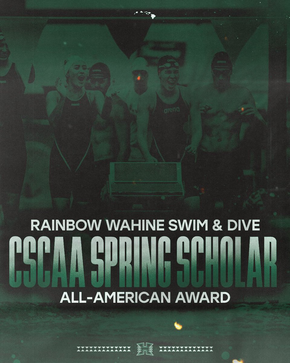 Make it two semesters in a row‼️

For a second straight semester, the Rainbow Wahine earned CSCAA Scholar All-American honors with a team GPA of 3.43! 🌈

#GoBows