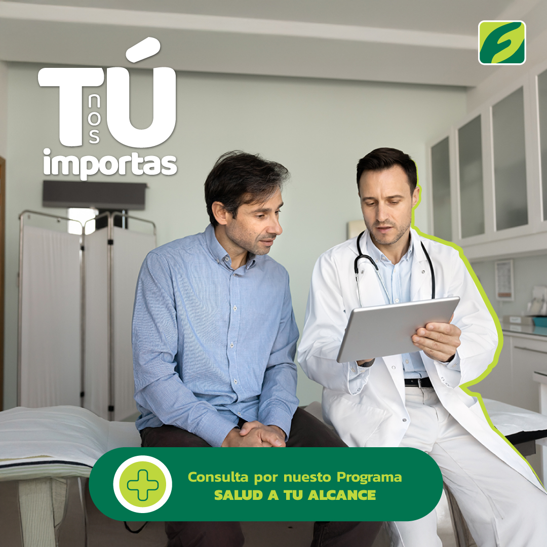 Tu bienestar es nuestra prioridad 💚✨ Consulta por nuestro Programa Salud A Tu Alcance 🩺 en las Cajas de Crédito y los Bancos de los Trabajadores del SISTEMA FEDECRÉDITO.

#TúNosImportas