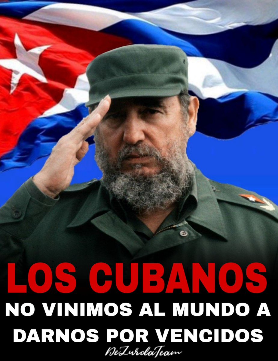 ¡ Venceremos!
#Cuba
