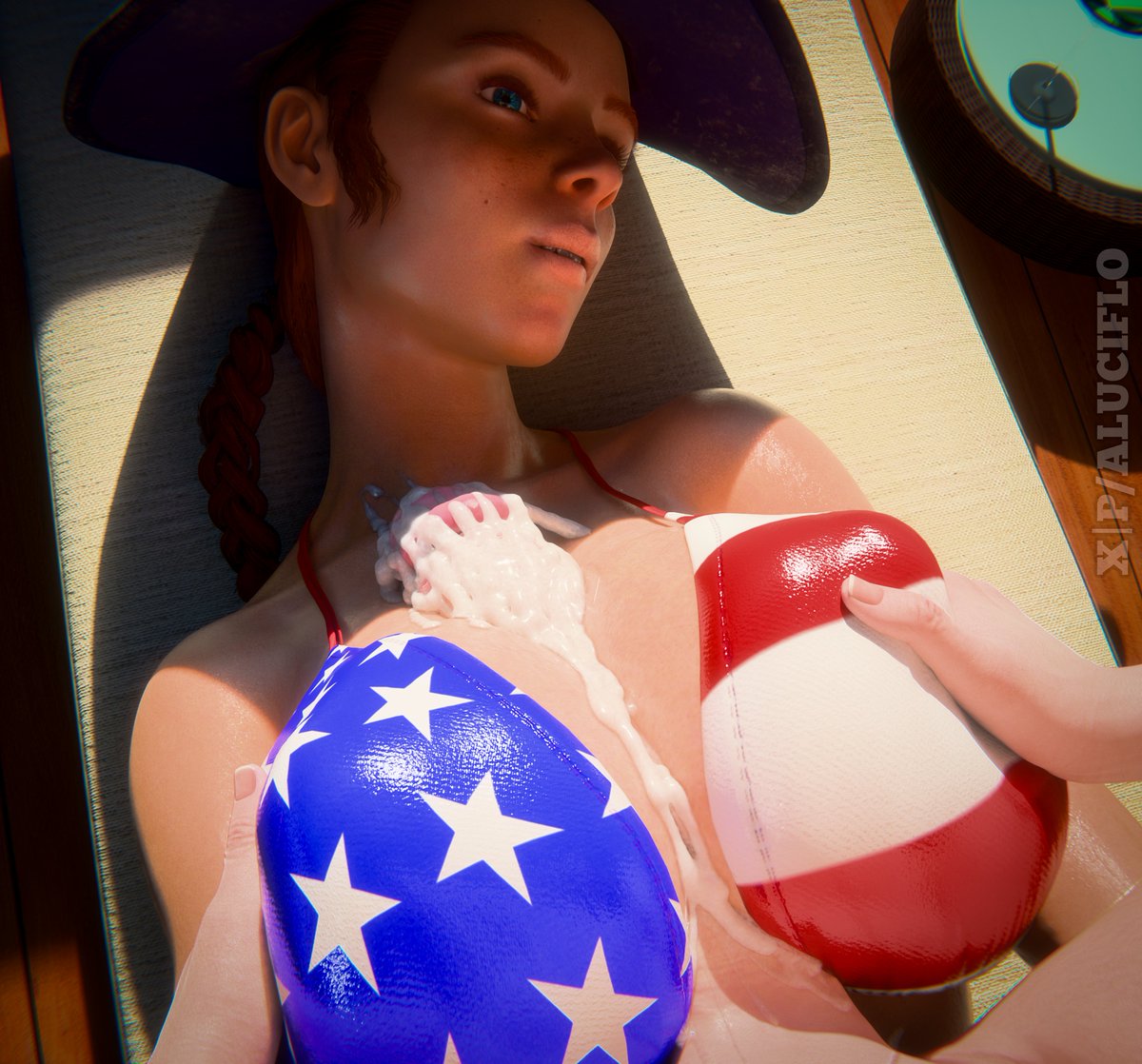 Aluciflo's tweet photo. Happy Independence Day🎆
#MikaelaReid https://t.co/tV7iuk2wq6