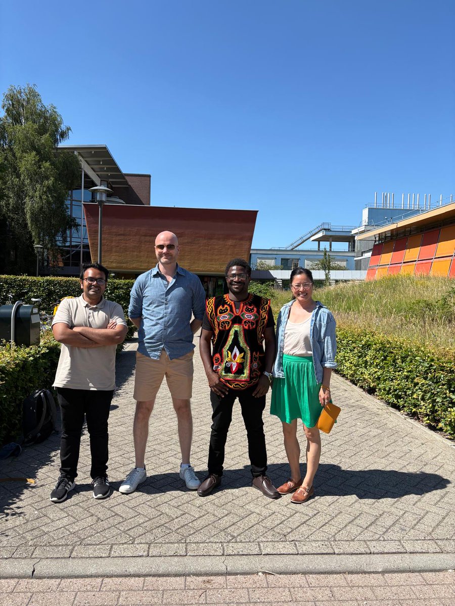 GChounna's tweet photo. Just wrapped up an amazing time as a visiting PhD scholar at @WageningenUR  ’s Soil Geography &amp; Landscape group!
Studied land subsidence &amp; impacts in rapidly growing coastal cities📉
Grateful for the science, support &amp; unforgettable moments! 🇨🇲🤝🇳🇱
 #landsubsidence #InSAR https://t.co/j9ao7BHcKt