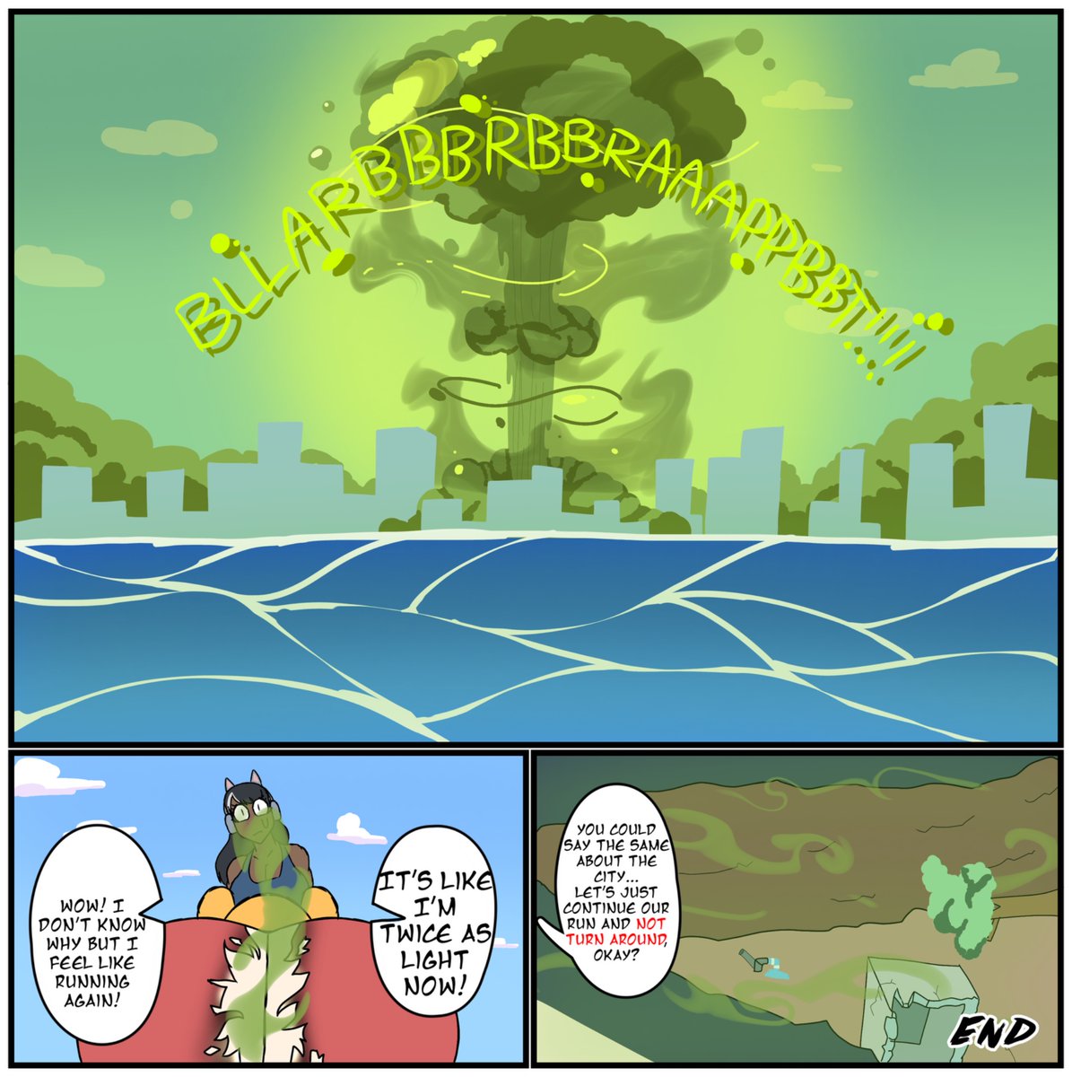 I have to send some kind of fireworks today. I know I said chubby Ren isn’t canon but this situation popped in my head and I just had to draw it #girlfarts #fartfetish #eproctophilia