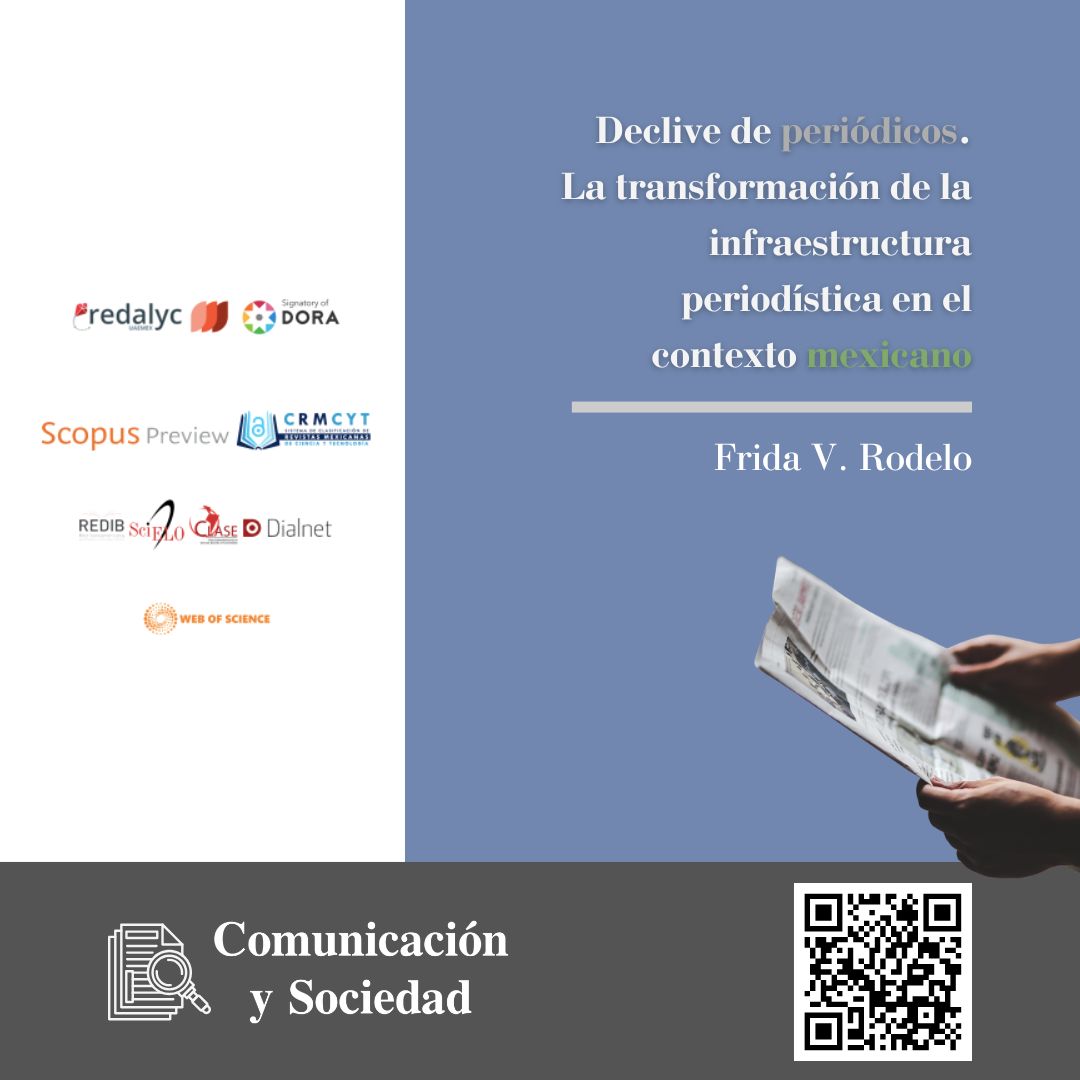 🗞️ ¿Cómo ha cambiado el #periodismo en #México entre 2015 y 2024? Frida V. Rodelo analiza el declive de periódicos, la fragmentación mediática y los desiertos informativos con datos multianuales a nivel municipal.
📖 doi.org/10.32870/cys.v…

#RCyS #CySrevista #MediosDigitales