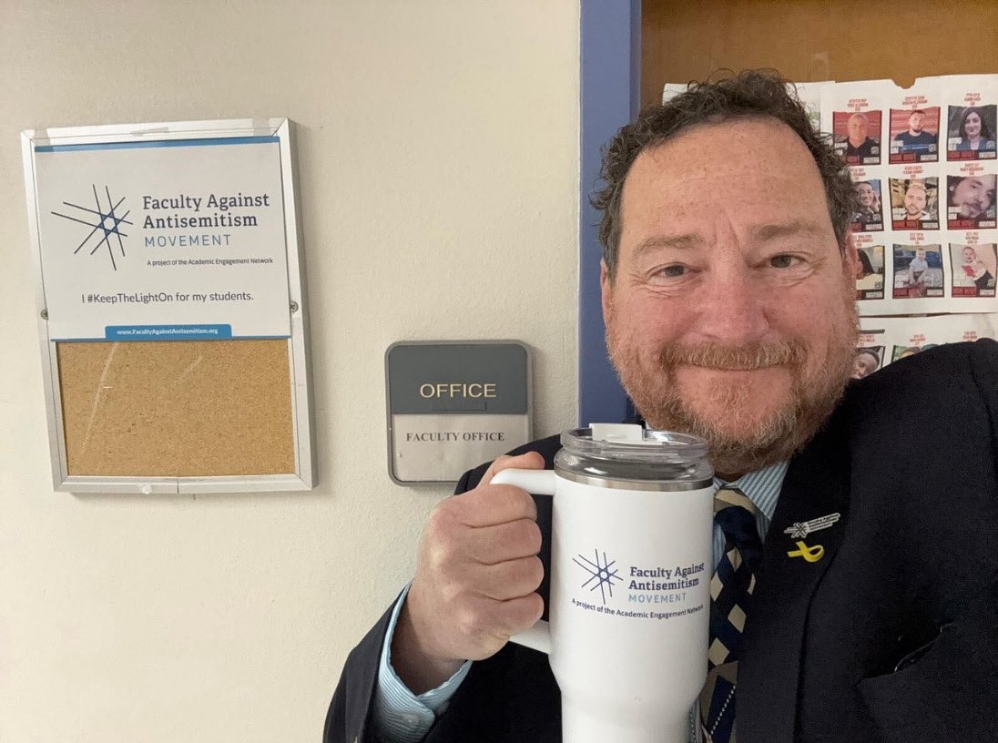 Faculty Against Antisemitism Movement (@_faam) on Twitter photo Another faculty member who stands against campus antisemitism — and encourages his colleagues to join him. Meet Professor Gary Katz, who teaches psychology and helped start Matadors Against Antisemitism at <a href="/csunorthridge/">Cal State Northridge</a>.
💡👏 Thank you, Professor Katz! #KeepTheLightOn Another faculty member who stands against campus antisemitism — and encourages his colleagues to join him. Meet Professor Gary Katz, who teaches psychology and helped start Matadors Against Antisemitism at <a href="/csunorthridge/">Cal State Northridge</a>.
💡👏 Thank you, Professor Katz! #KeepTheLightOn