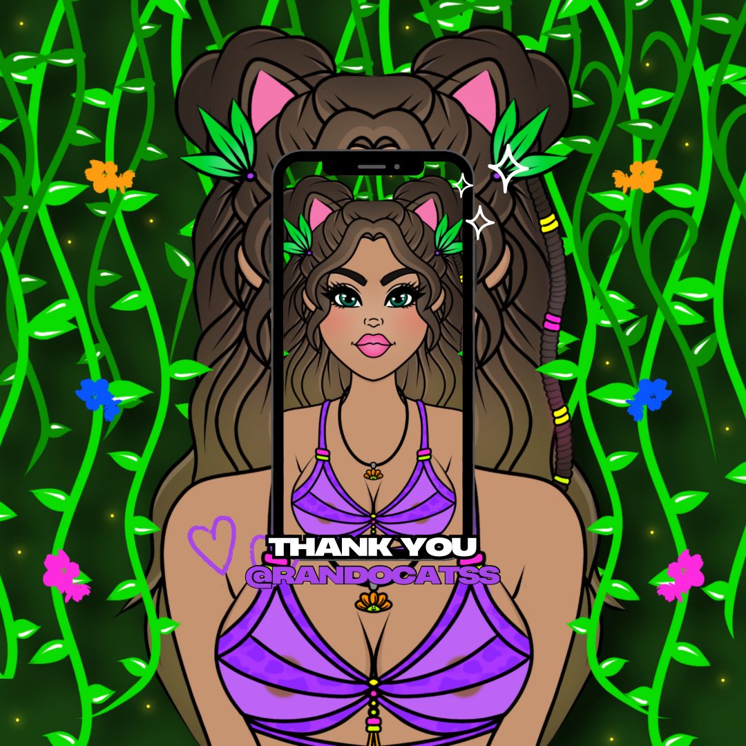 <a href="/Randocatss/">Randocats</a> Thank you forever and always for all the love you’ve shown me, and for the support. I am beyond grateful. Love you so so much! 

Check out her cute kitties and event currently going on below! 😍
🔗 opensea.io/collection/ran…