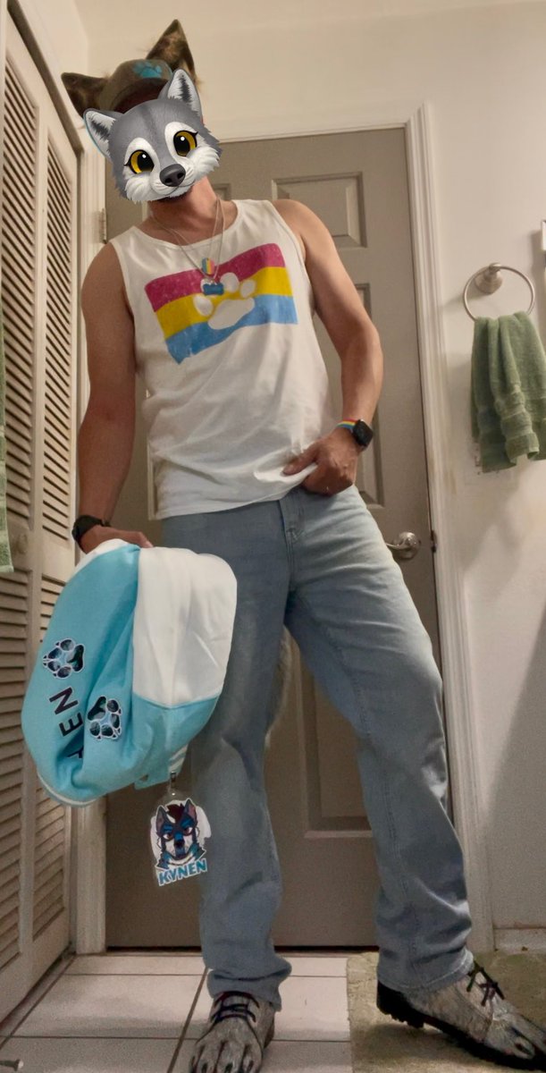 KynenPup's tweet photo. Got one of my outfits for Megaplex ready. 😊 One down, the to go. https://t.co/N3xP46kyF0