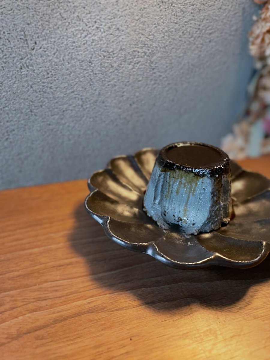 kinako__cafe's tweet photo. 期間限定🍮
黒ごまプリン🍮
10時から販売しております。 https://t.co/PwfBgp73gN