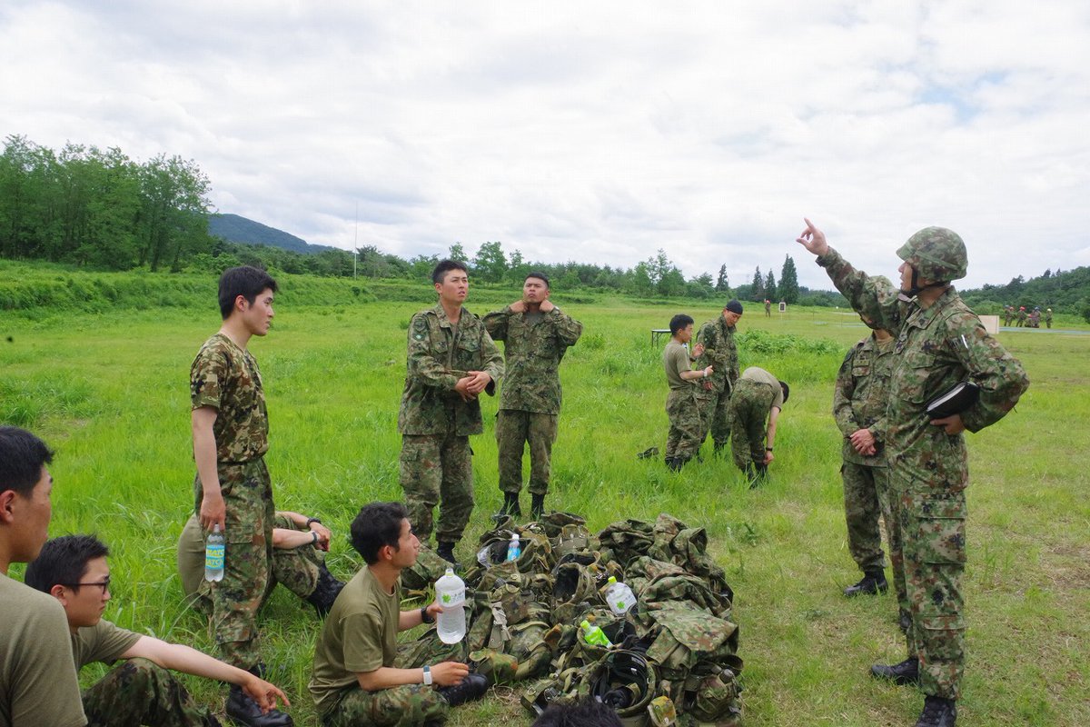 東部方面隊 最先任上級曹長及び #第12旅団 最先任上級曹長が #第30