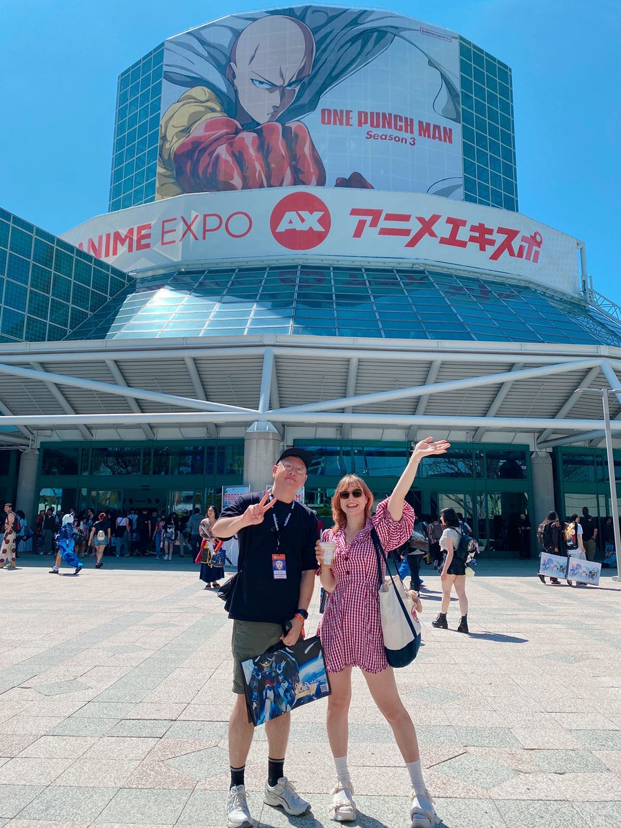 marmachu's tweet image. hey look ma I made it to AX!!!! ๐๐งกโจ