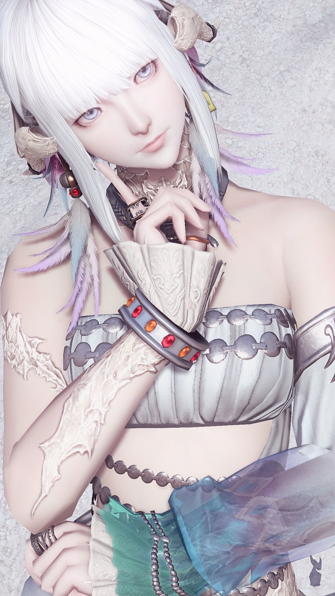 ゆゆぅ様♡専用です♡新作 陰陽ブレス♡希少天然ホワイトオニキス   モリオン 84aa58e1-34cb-41a2-8c73-
