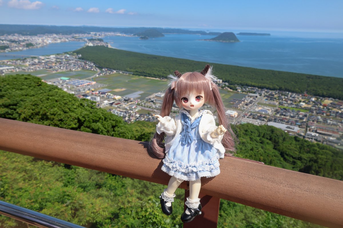 鏡山からの虹の松原

#うちのこかわいい
#TinyFox #FWっ娘