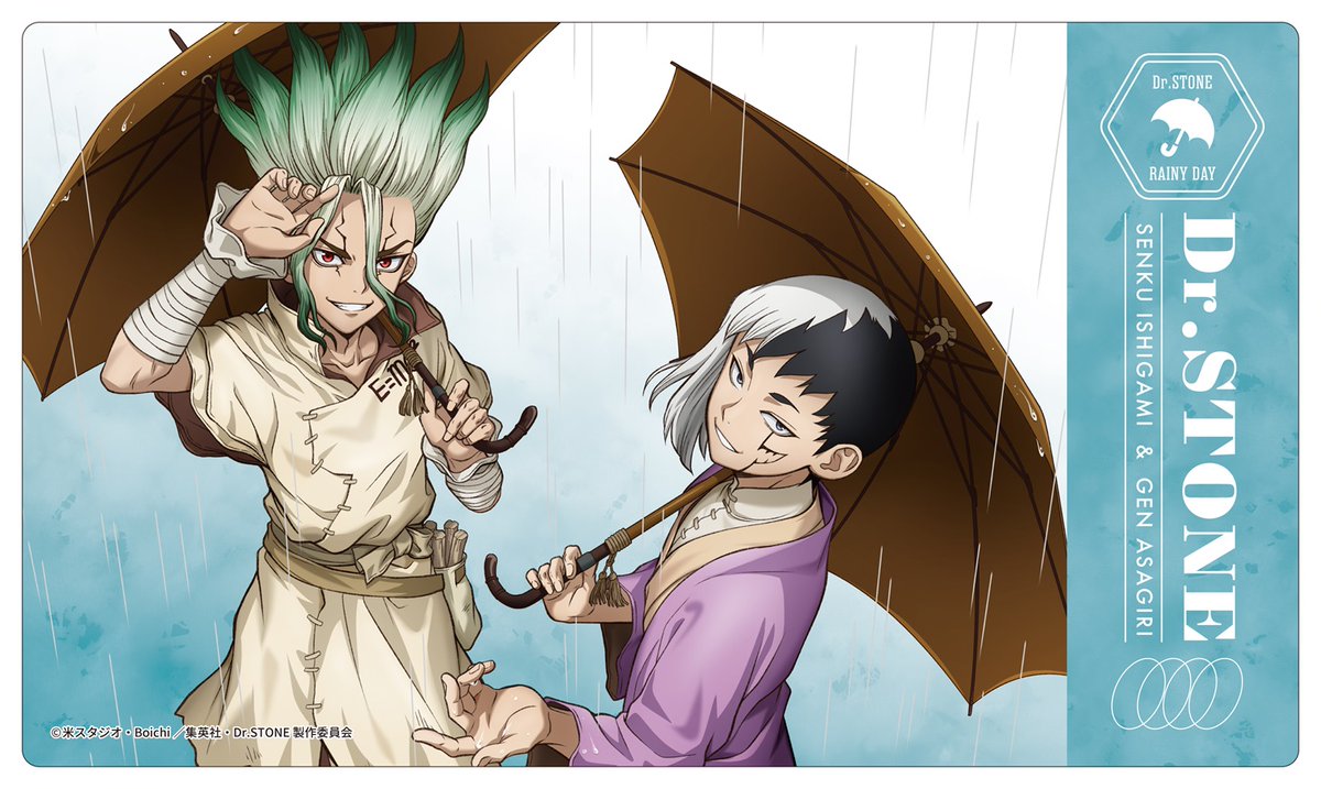 📢好評発売中！ ／ TVアニメ『Dr.STONE』レイニーデイ スクラッチ発売