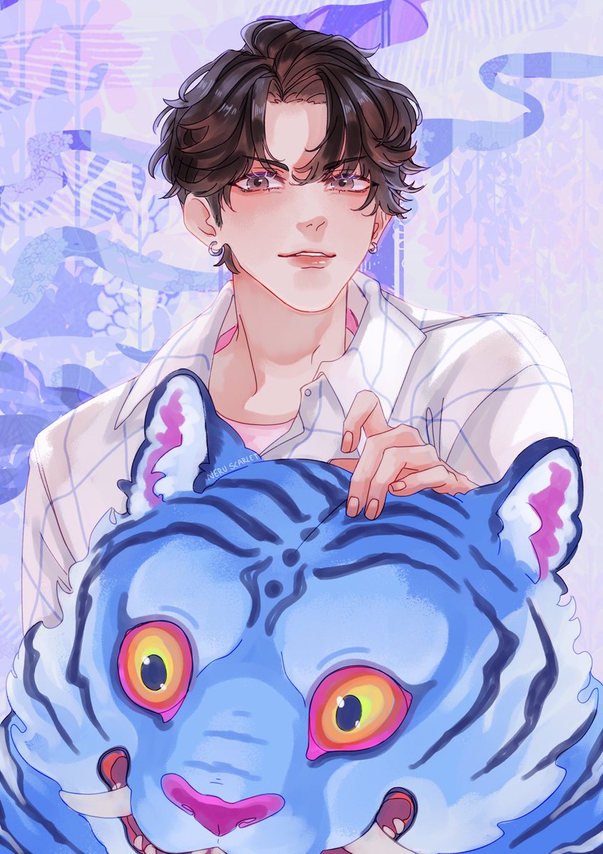 Neru_Scarlet's tweet image. Jinu and his familiars 💕

#KPOPDEMONHUNTERS #sajaboys