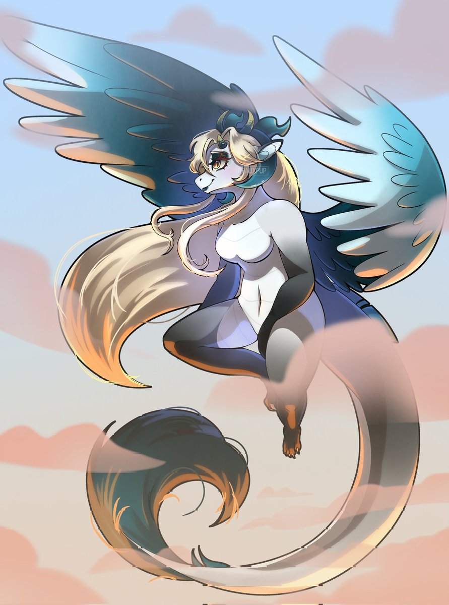 Artfight attack for <a href="/Joodle_/">Joodle</a> !!! ☁️