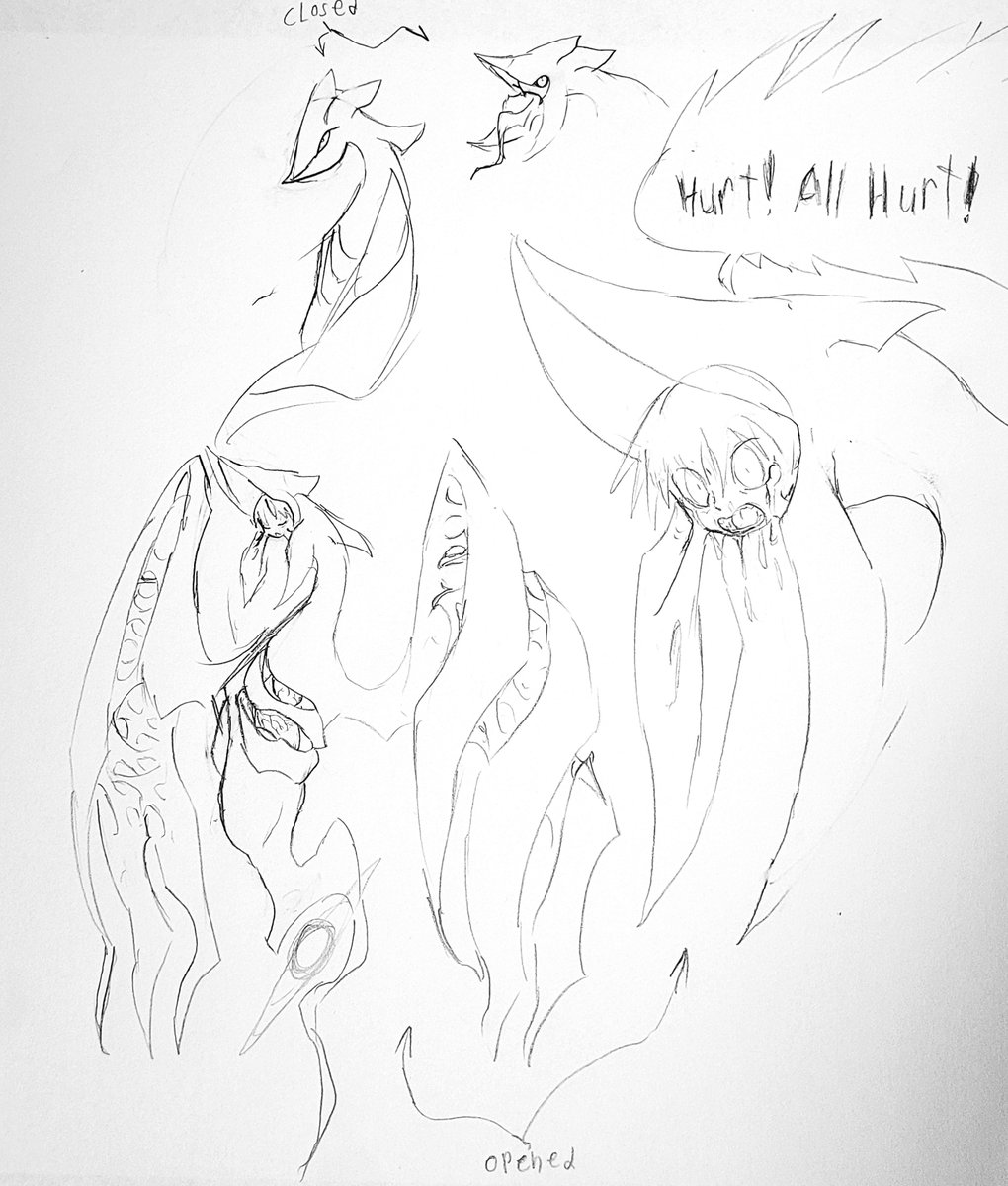 KiyZiy's tweet image. An accidental body horror design