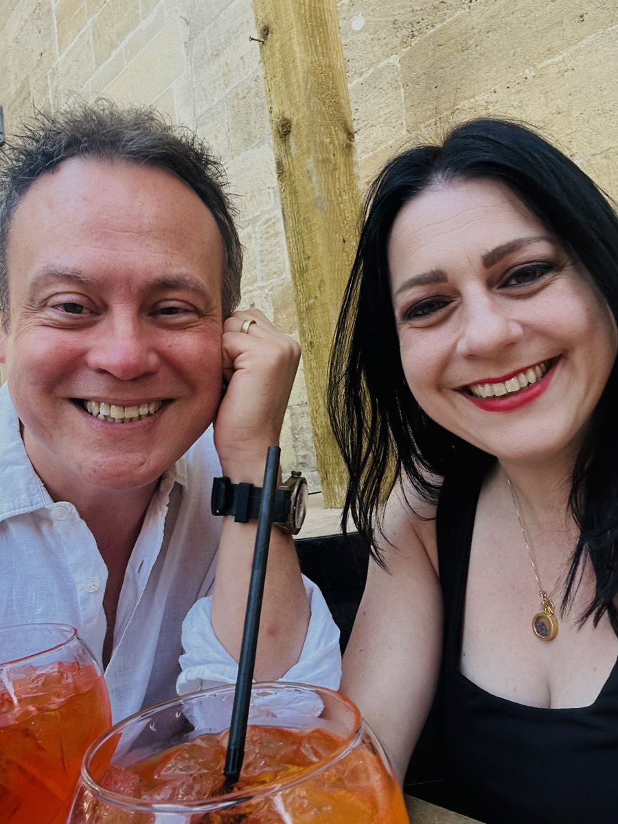 DrJaninaRamirez's tweet image. Love is the most powerful drug. Married to this man 21 years today. Souls can combine and coexist to the point where there is no end or beginning. That’s what I feel. Love is all powerful. Happy 21st anniversary my love x