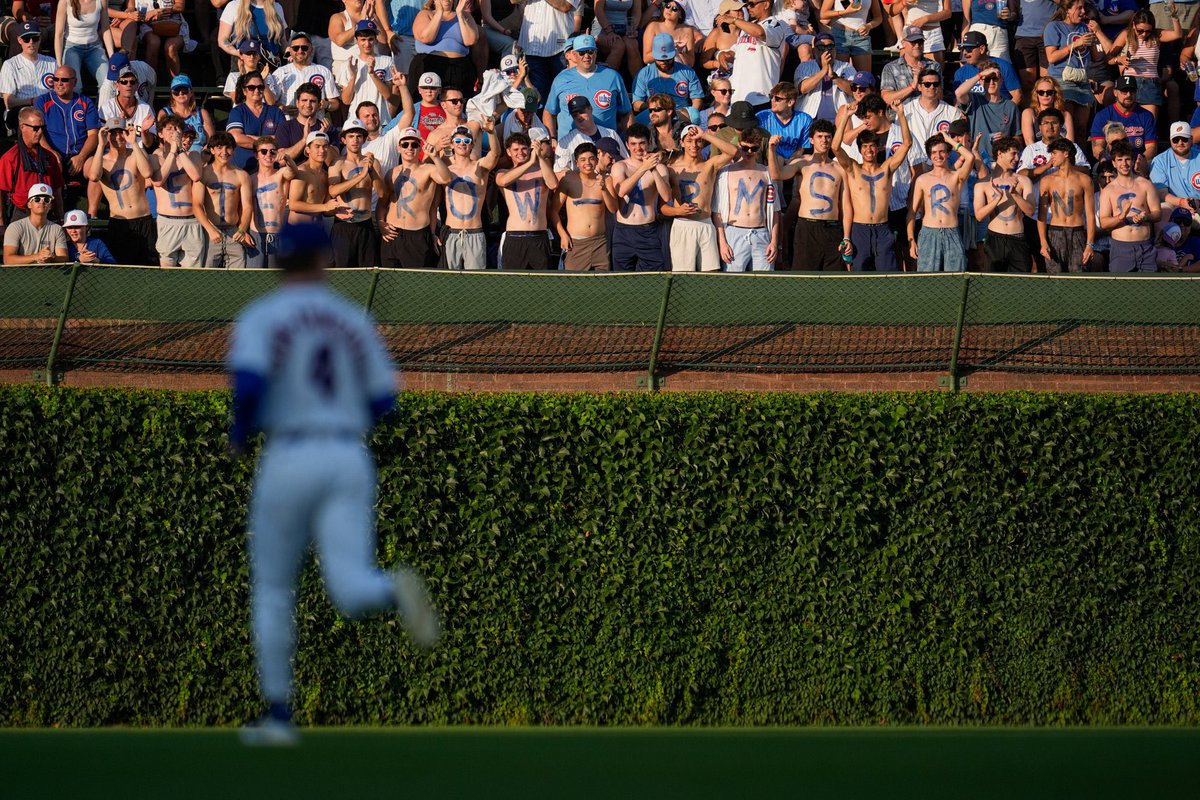 Safe to say PCA has quickly become beloved in Chicago

(via <a href="/MLB/">MLB</a>)