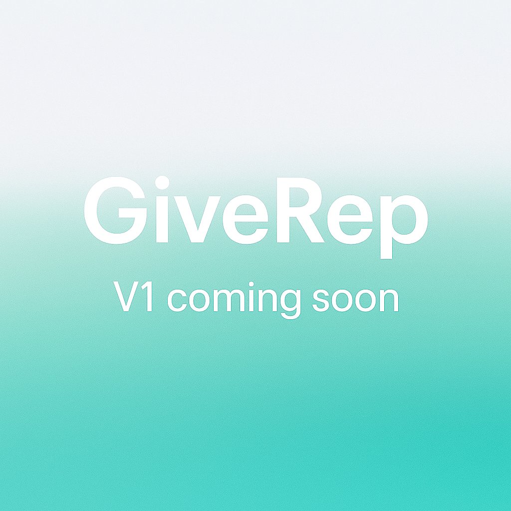 Fairwhether106's tweet photo. REP kamao, swag dikhao! π
@GiveRep ka airdrop chalu hai β bina referral, bina investment!
Bas claim karo aur apni digital identity ko upgrade karo. π
π’ Real Rewards
π’ Real Reputation
π’ Real Web3 Vibes
#GiveRep #AirdropAlert #CryptoRewards #Web3India #EarnWithREP https://t.co/02lJBgeCNw