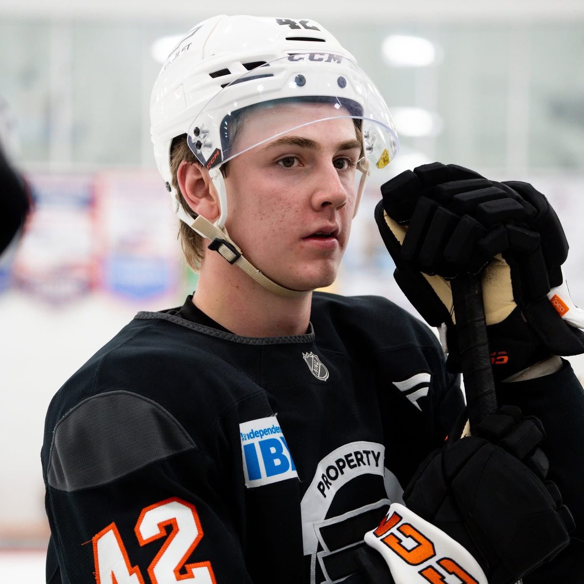 ArmadaBLB's tweet image. Notre nouveau défenseur Spencer Gill au camp de développement des Flyers de Philadelphie 🟠
Gill a été un choix de 2e ronde des Flyers en 2024!
📸: @NHLFlyers
#LeFuturEstMaintenant⚡️
