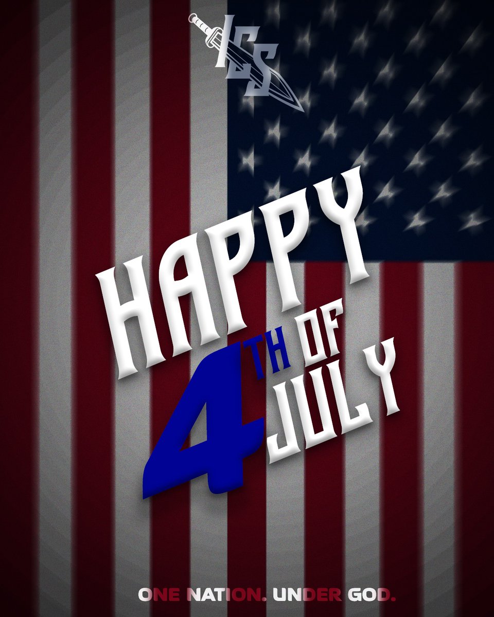 ICS_AthleticsEP's tweet image. From everyone at ICS Athletics, we want to wish you a Happy 4th of July!

God Bless America 🇺🇸