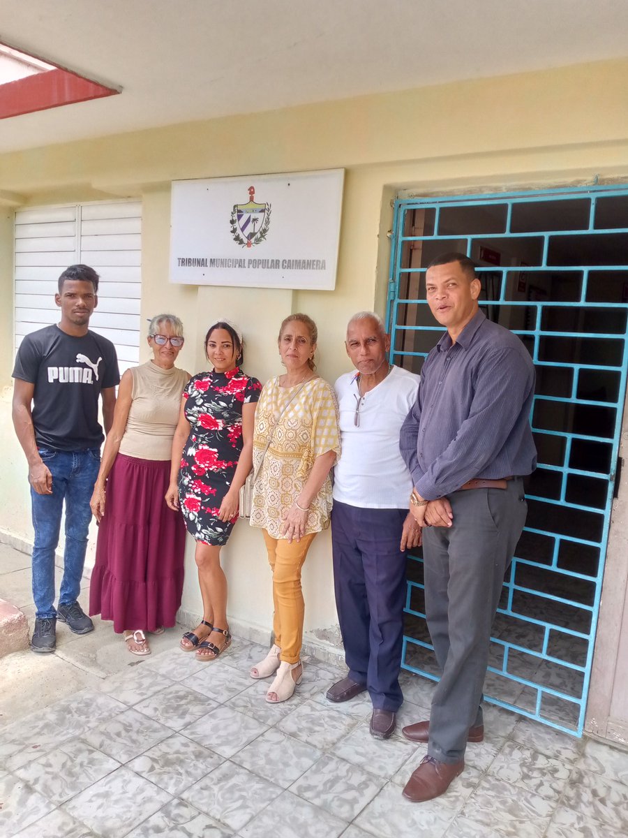 De recorrido por el TMP de #NicetoPérez y la sección #Caimanera, constatamos gente noble, preocupados por calidad de la actividad judicial y todas las transformaciones procesales propusieron soluciones propias de mucho valor. 
#NiUnPasoAtrás 
#SePuedeMuchoJuntos
 🇨🇺⚖️🇨🇺⚖️🇨🇺⚖️