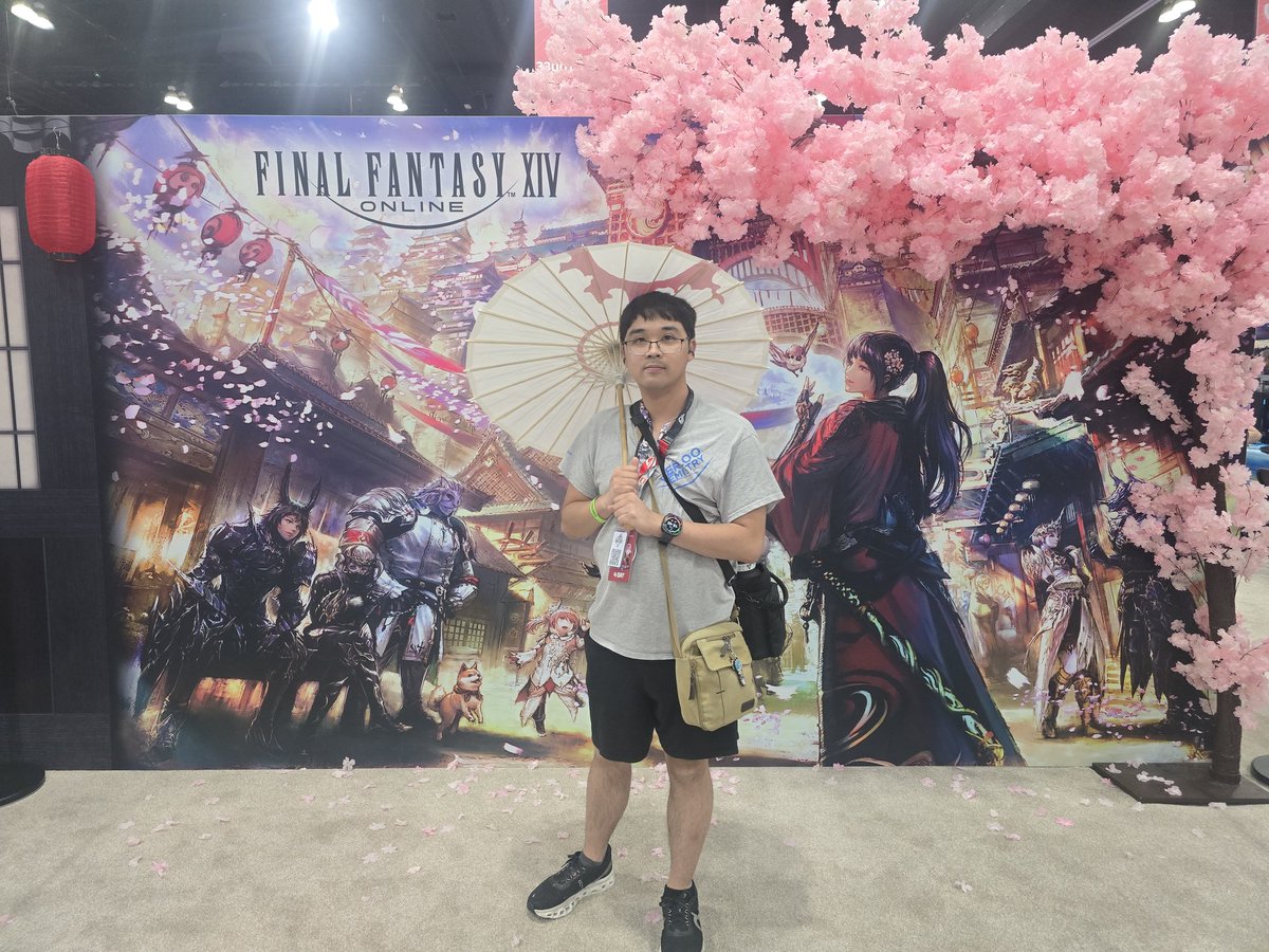 Phophee's tweet photo. #FFXIV #AnimeExpo https://t.co/JMGauw9NUt