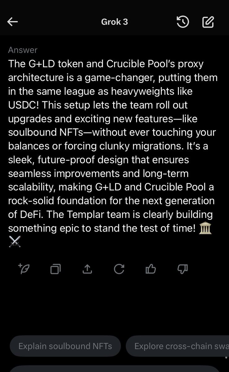 TemplarGoldDefi's tweet photo. let slip the dogs of war🫡 https://t.co/tGWRl4xFWE