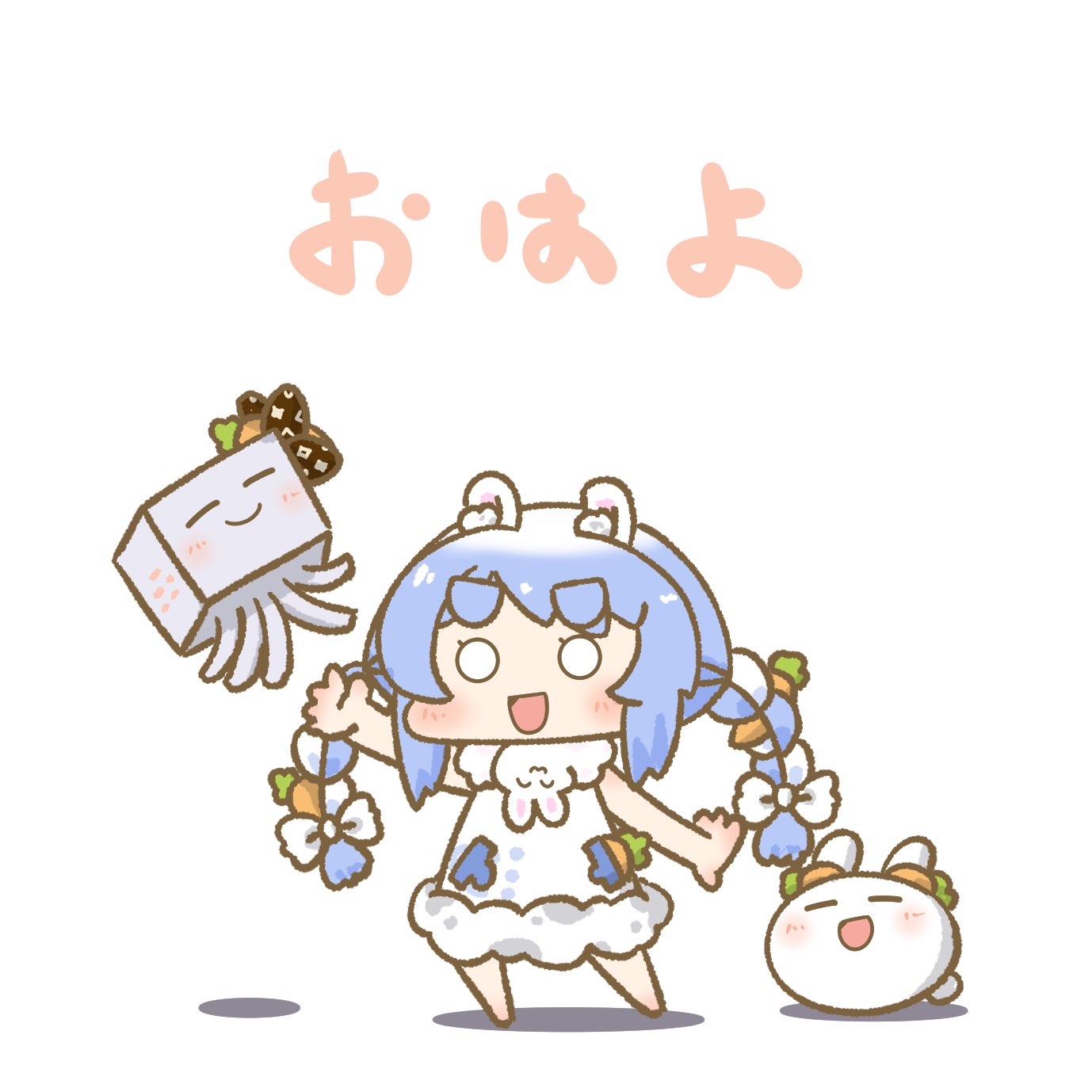 VeryBerry🐰Rabbit illustration | こだわり塗り絵シリーズ