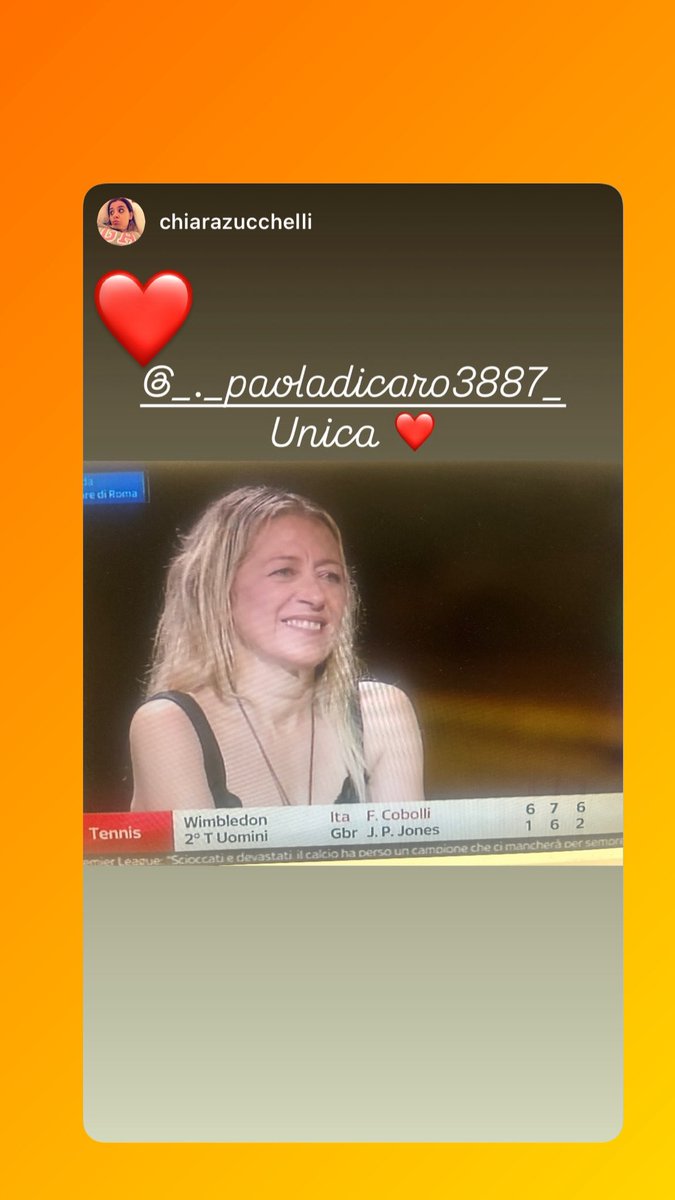 Grazie a <a href="/SkySport/">skysport</a>, a <a href="/AleBonan/">Alessandro Bonan</a>, a <a href="/DiMarzio/">Gianluca Di Marzio</a> , a Ostia che ci ha ospitato, a tutti loro che mi hanno permesso di ricordare Fra e le nostre iniziative in suo nome per ragazzi come lui. 
La vita è dura, ma non dimenticate mai di ringraziate chi vi accarezza ❤️ <a href="/ChiaraZucchelli/">Chiara Zucchelli</a>