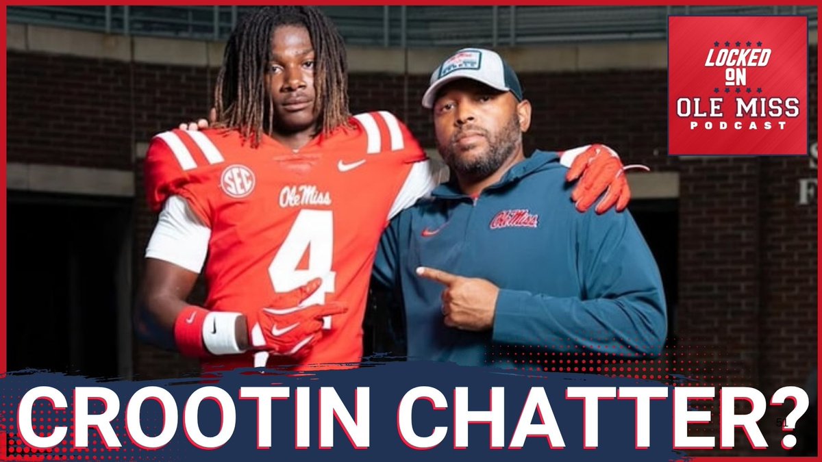 🚨 New episode tomorrow at 6 AM CT! 🚨

1️⃣ Iverson McCoy commits to Ole Miss

2️⃣ Xavier McDonald's potential July 4th decision

3️⃣ Top 5 crucial offensive linemen for 2025

4️⃣ John Garrison's pivotal season

Join Steven Willis on the Locked On Ole Miss Podcast ! 🏈