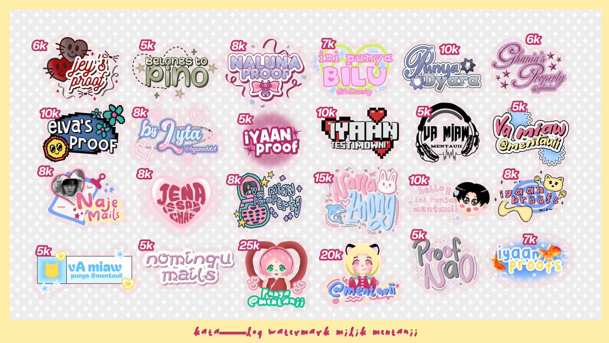 mentauii's tweet image. open yaa
wm commission range 5k—25k
custom start 15k !

jasa edit watermark fancam sticker testi proof mails #zonauang